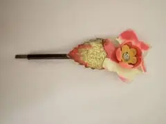 フランス　ヘアピン　ビンテージ　花④