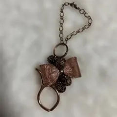 リボン　チャーム