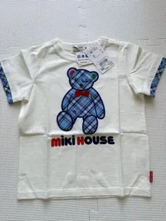 ミキハウス Tシャツ 90 ミキハウスチェック 半袖 男の子 - メルカリ