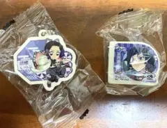 くら寿司　ラバーチャーム　消しゴム　冨岡義勇　胡蝶しのぶ　セット