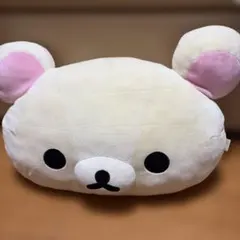 希少 リラックマ ダイカット顔クッション コリラックマ クッション