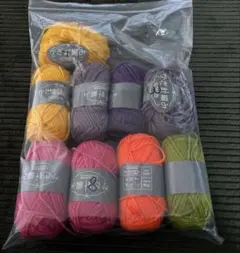 Hachette アクリル毛糸セット 10玉