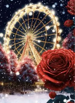 くまちゃん様 リクエスト 2点まとめ商品: クリスマス観覧車、花のティータイム6