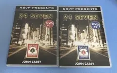 ジョン・キャリー　24 SEVEN　カードマジック　DVD　２巻セット