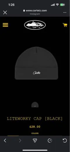 corteiz スカルキャップ