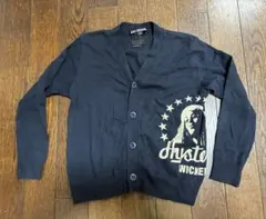 ジョーイヒステリック カーディガン　S 110㎝　ネイビー　Tシャツ　ヒスミニ