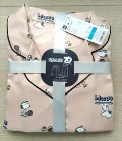 GU PEANUTS 70周年 サテンパジャマ ピンク L
