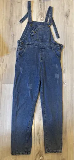 デニム サロペット オーバーオール Mサイズ