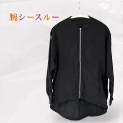 美品 SWEETS205ZERO シアー ジャケット メッシュ 羽織 変形 黒のサムネイル