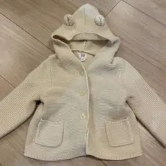 baby GAP フード付きニットアウター