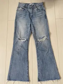 MOUSSY フレアデニム　23インチ