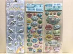 【当時物】シナモロール カプセル&ぷっくりシール 2003年 2005年