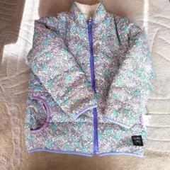 Recollect 花柄ジップアップジャケット　リバーシブル　120