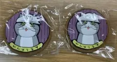 仕事猫 半立体ラバーマグネット がんばります