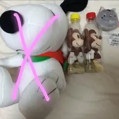 ぬいぐるみセット ミッキー&ミニー&ねこだんご