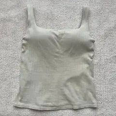 tu-hacci ツーハッチ 楽盛り スクエア タンクトップ￼ グリーン MG