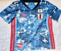 サッカー日本代表キッズユニフォームTシャツ110cmサムライジャパン迷彩柄のサムネイル