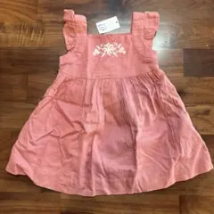 baby gap ピンク ノースリーブワンピース おむつカバー付き 80㎝