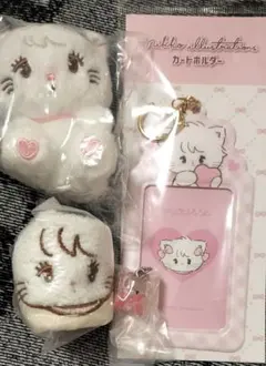 【４点セット】mikko ムース　カードケース　ぬいぐるみ　ポーチ