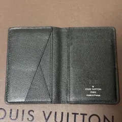 ルイヴィトン タイガ オーガナイザー ドゥ ポッシュ カードケース ブラック