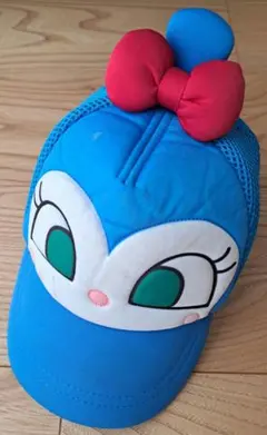 コキンちゃん　キャラクターキャップ 帽子 ブルー 51cm