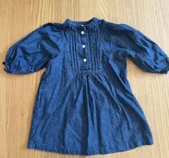 アプレレクール　まいにちワンピ デニムワンピース　長袖　90サイズ