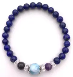 世界3大ヒーリングストーン☆ラピスラズリ&スギライト&ラリマー&チャロアイト