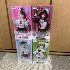【新品・未開封】GiGO限定　ぶいすぽっ スケールフィギュア　4種セット