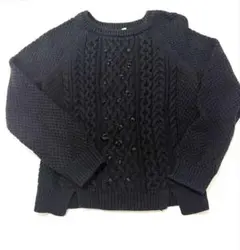 GAP kids ニット セーター 黒 150 160 女の子 冬服