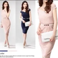 新品 ＊ パーティーワンピ ワンピース 結婚式 パーティードレス ミニワンピ