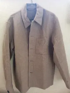 ユニクロ　ベージュ カジュアルジャケット Lサイズ