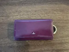 Vivienne Westwood レザーキーケース パープル