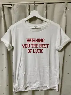 値下げ！グローバルワーク　ホワイトTシャツのサムネイル