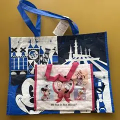 ミッキー＆ミニー トートバッグ ディズニー　2点セット