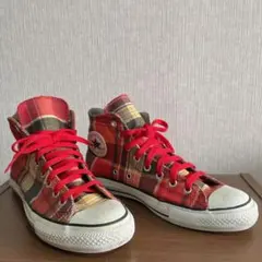CONVERSE ALL STAR ハイカットスニーカー チェック 26.5cm