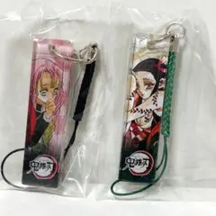鬼滅の刃　根付けストラップ　キーホルダー　ねず子　蜜璃　アクキー　ねずこ　ネズコ