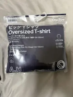 ファミマ　長谷川昭雄　コンビニエンスウェア　ビッグTシャツ　ネイビー　A.H