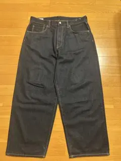 GAP スーパーバギーデニムパンツ インディゴ 32x30 greenyのサムネイル