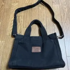 Lee 2way トートバッグ ブラックのサムネイル