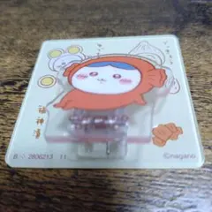 ちいかわ　アクリルシーンクリップ　ハチワレ　カレーのお供たち