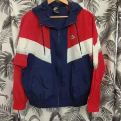 Nike ナイロンジャケット M 赤/青/白