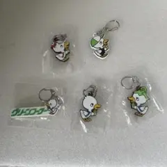 Wakayama Green Corner Tamayurien Keychain Set of 5 Gurin-chan