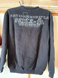 santa fe リブ編みトレーナー