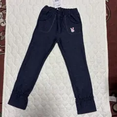 新品タグ付】ミキハウス うさこ リボン 裏ボアパンツ 110 - メルカリ