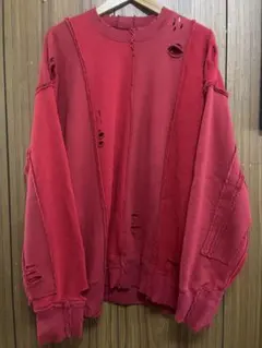 ssstein OVERSIZED RECONSTRUCTION SWEAT