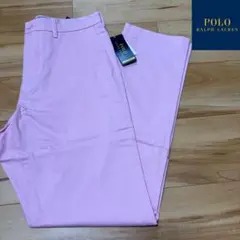 新品　POLO RALPHLAUREN ストレッチ　チノパン　ピンク　32/32