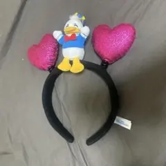 ディズニー　カチューシャ　パルパルーザ　ドナルド