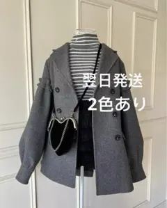 epine　エピヌ　即完売　ケープコート　ブラック epine エピヌ 即完売 ケープコート ブラック