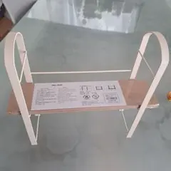 スリーコインズ Mini Shelf ミニシェルフ キッチン収納 ラック 白のサムネイル