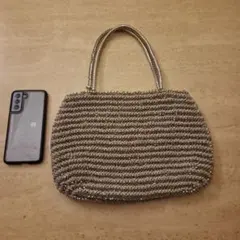 ワイヤー編み ハンドバッグ